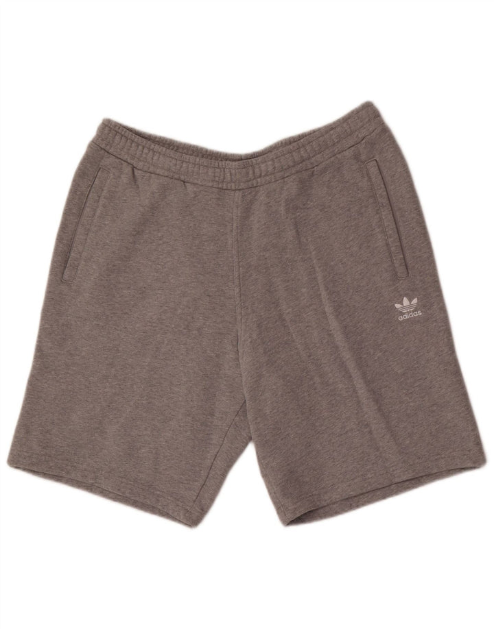 Męskie spodenki sportowe Adidas, duże, szare