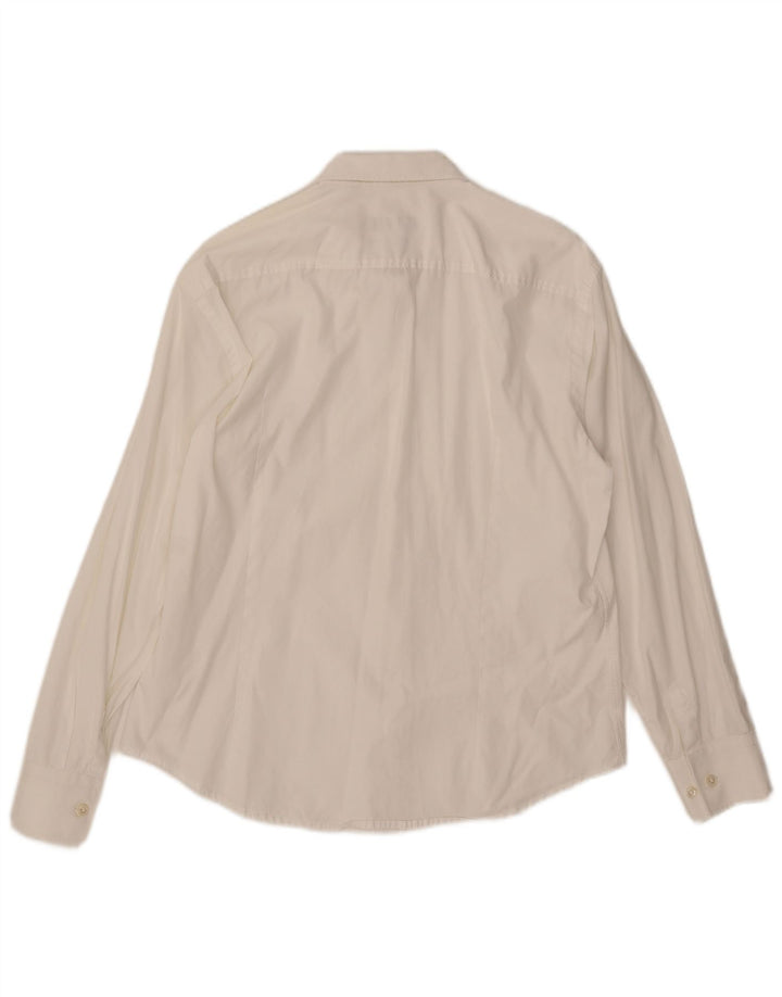 Koszula męska Hugo Boss Slim Fit, duża, biała
