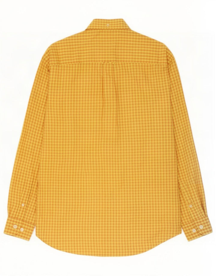 Koszula męska Ben Sherman w średnią żółtą kratkę
