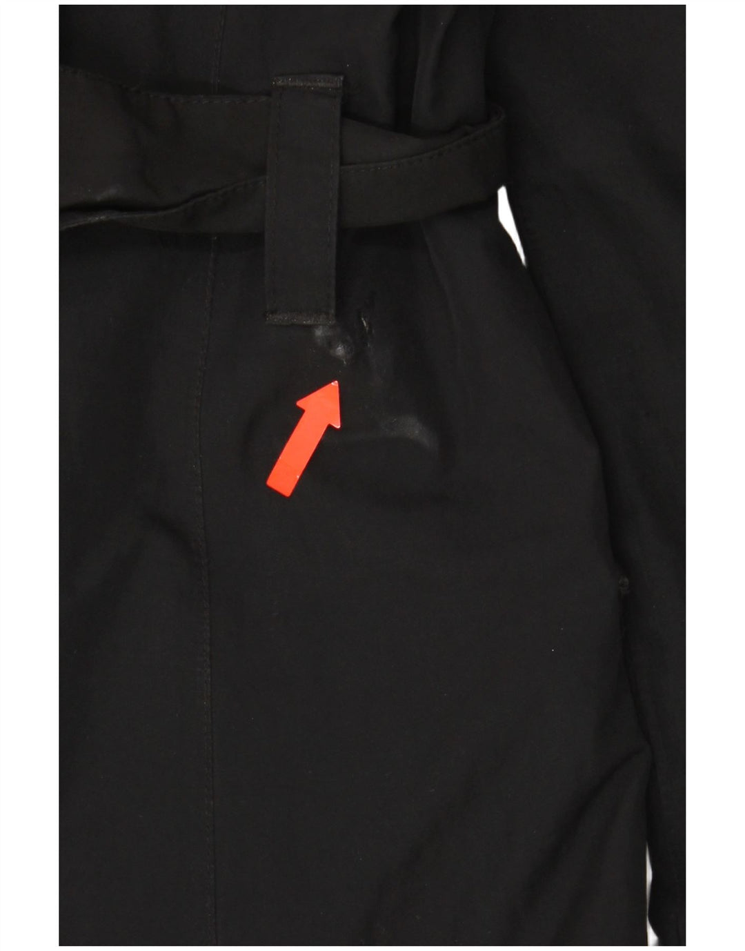Damski trencz z kapturem The North Face UK 14, średni czarny poliester