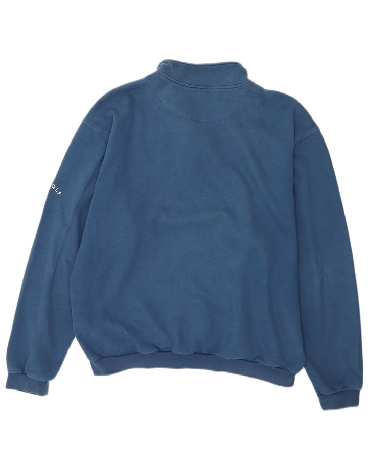 Męska bluza z zamkiem błyskawicznym Nike XL, niebieska, bawełniana