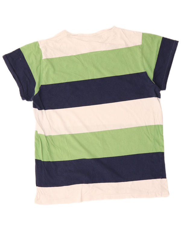 T-shirt męski Pierre Cardin, bawełniany top XL, wielokolorowe paski