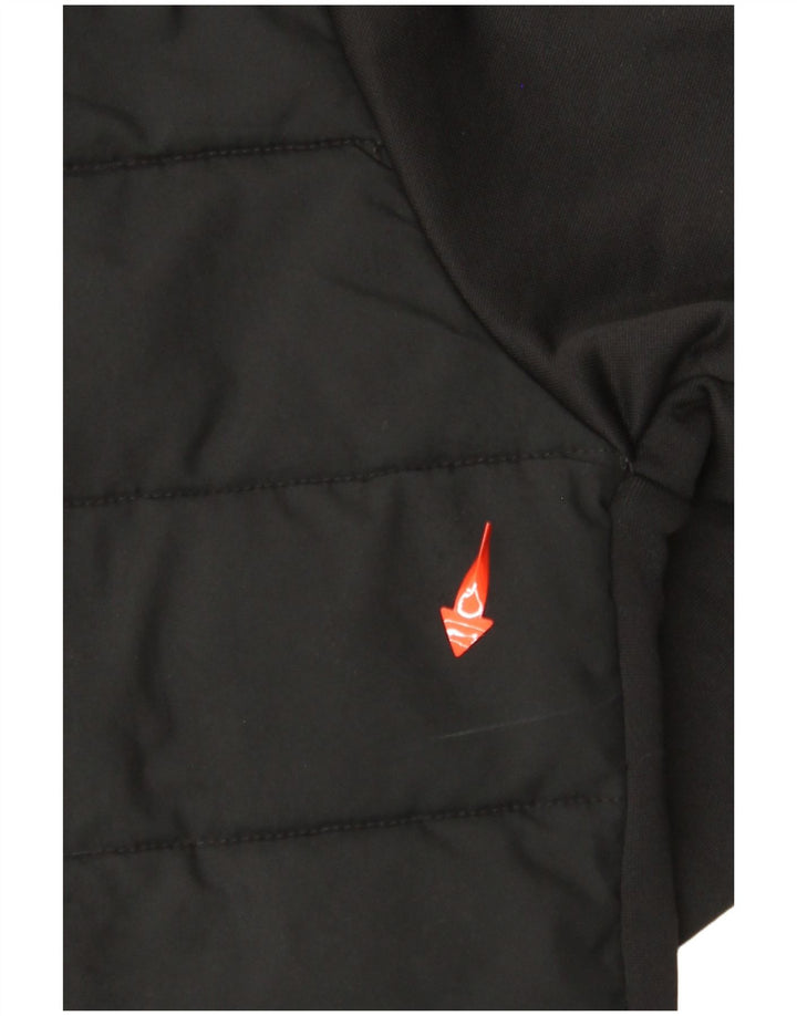 Kurtka ocieplana UMBRO dziewczęca Irlandia 8-9 lat, mała, czarna, poliester