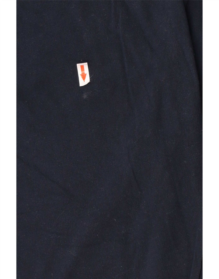 T-shirt męski Fred Perry, duży, granatowy, bawełniany