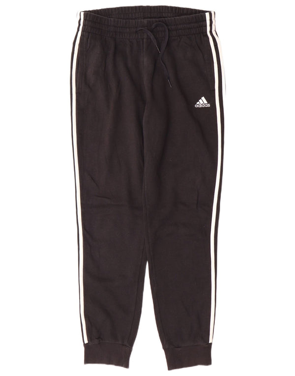 Damskie spodnie dresowe Adidas Joggers UK 16/18, duże, czarne, bawełniane