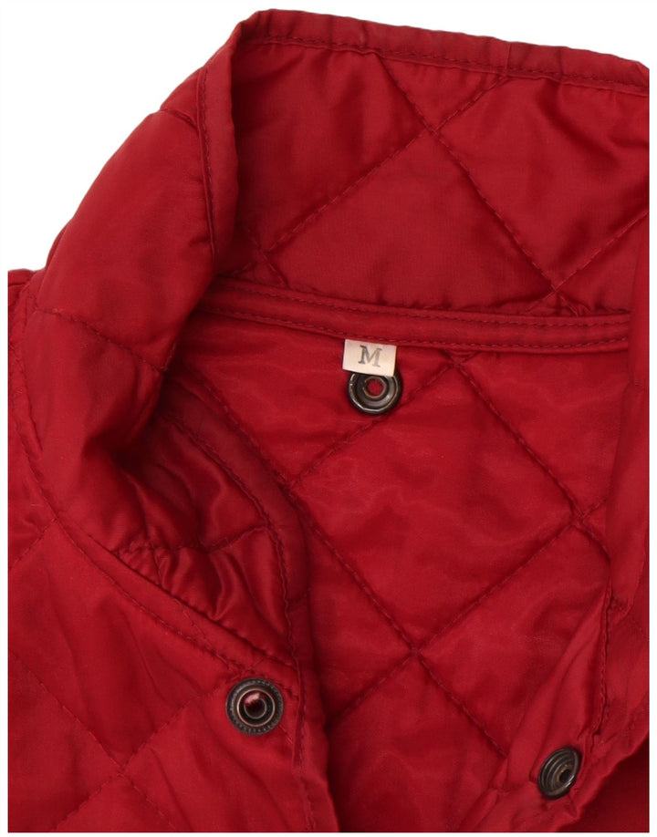 Męska pikowana kamizelka VINTAGE UK 38 Medium Red