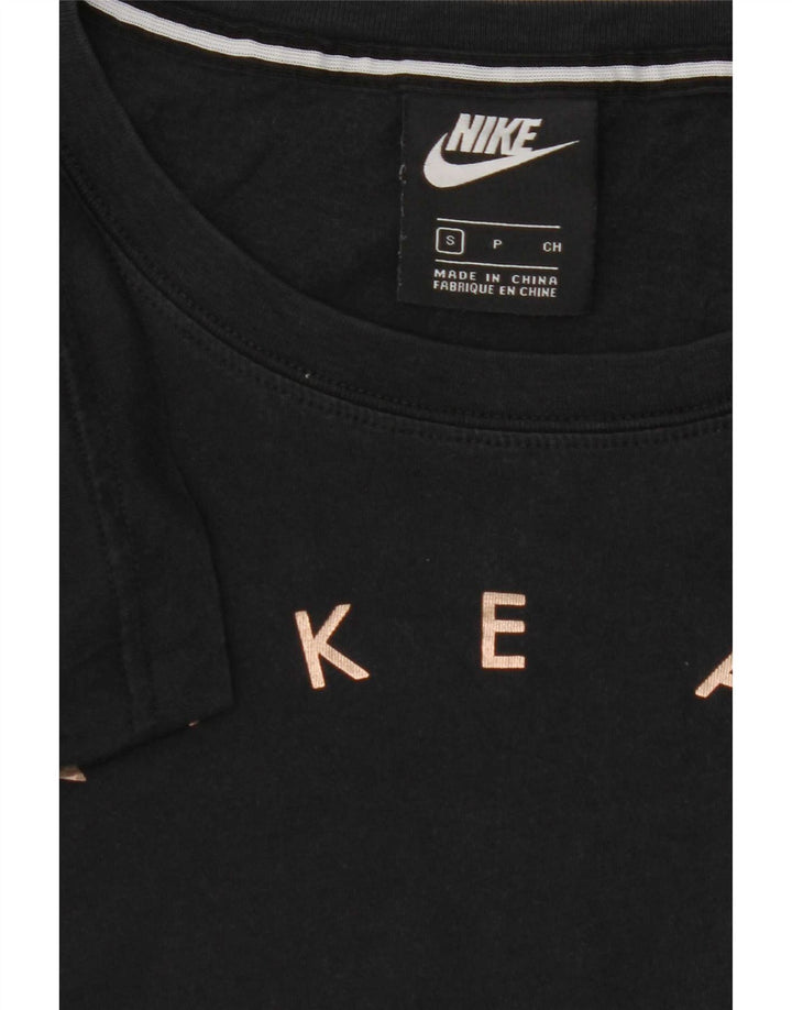 Damska koszulka z grafiką Nike Top UK 10, mała czarna