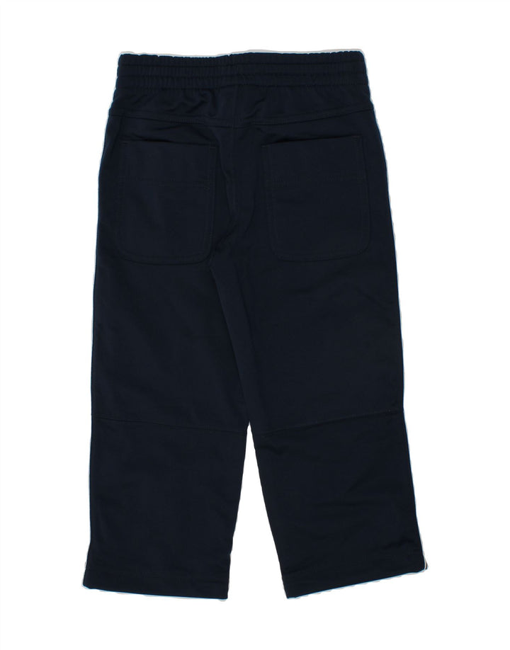 CHAMPION Boys Tracksuit Trousers 3-4 Years 2XS Navy Blue Polyester Vintage Champion and Second-Hand Champion from Messina Hembry 