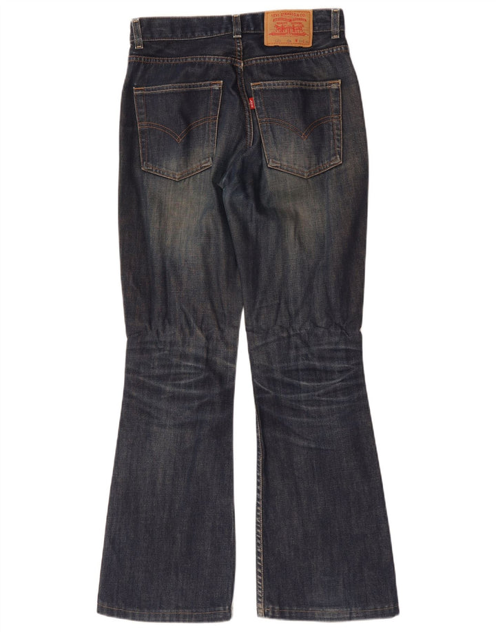Damskie dżinsy Levi's 525 Bootcut W29 L30 Granatowa bawełna