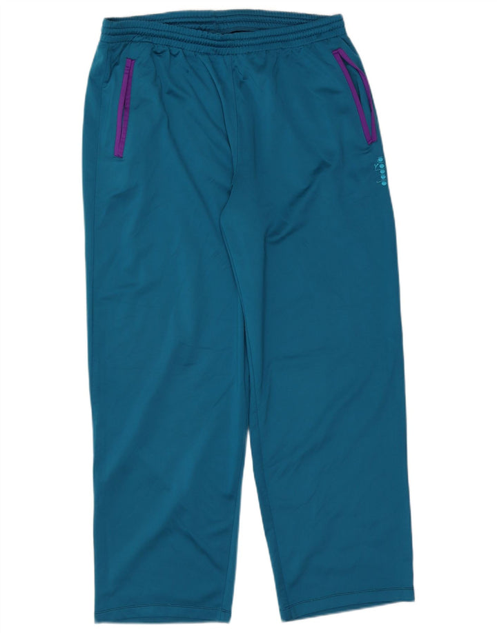 Męskie spodnie dresowe DIADORA UK 46 XL Niebieski poliester