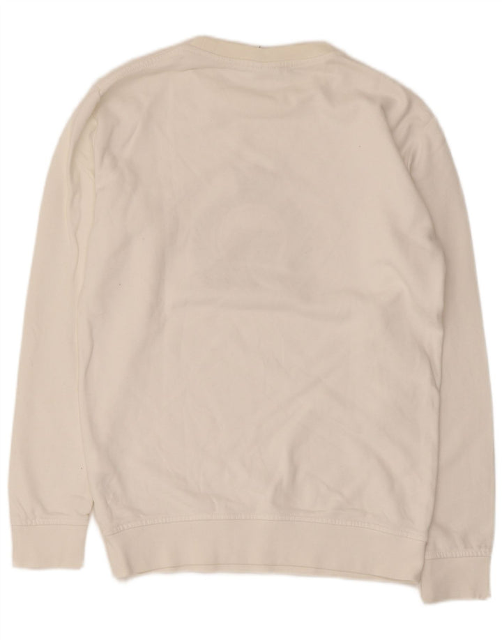 Męska bluza z grafiką Zara, mała, biała, bawełniana
