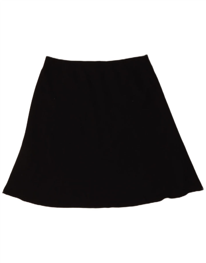 Marks & Spencer Damska spódnica w kształcie litery A UK 18 XL W38 Czarny poliester
