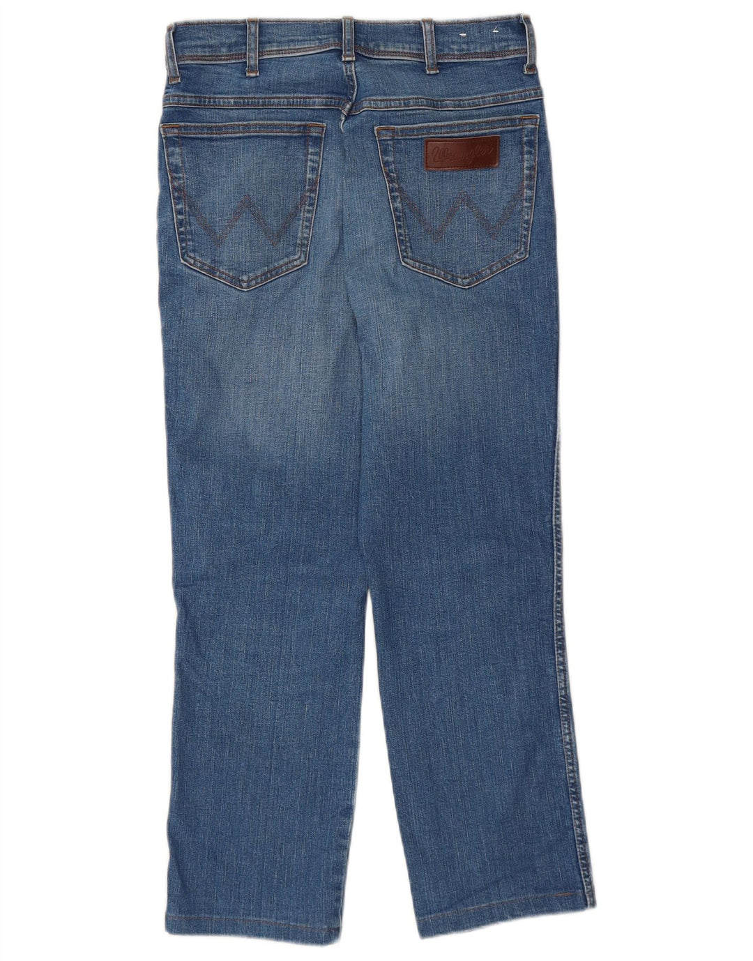 WRANGLER Męskie jeansy Texas Slim Cropped W30 L25 Niebieskie, bawełniane