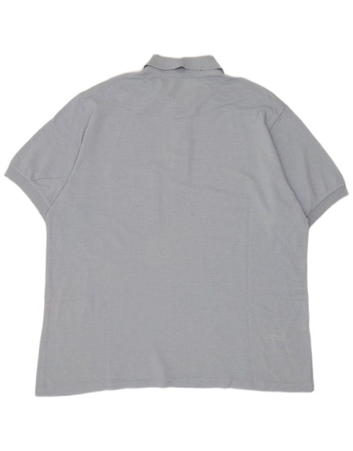 Męska koszulka polo Lacoste, rozmiar 7, 2XL, niebieska, bawełniana