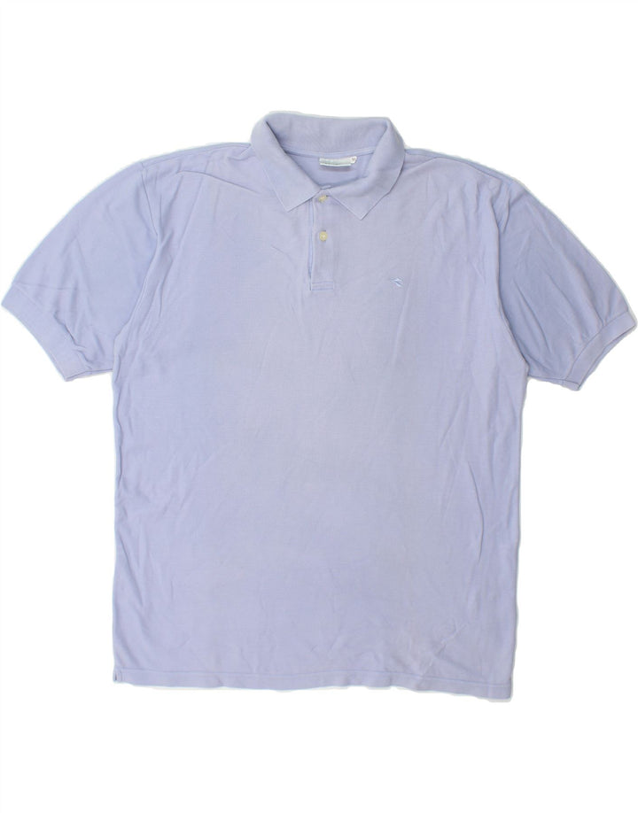 DIADORA Mens Polo Shirt IT 50 Medium Purple Cotton Vintage Diadora and Second-Hand Diadora from Messina Hembry 
