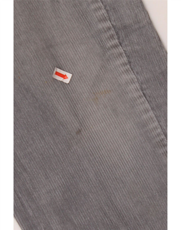 Męskie proste sztruksowe spodnie RIFLE W28 L28 Niebieskie bawełniane