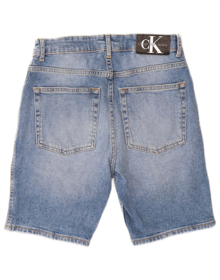 Spodenki jeansowe chłopięce Calvin Klein 13-14 lat W26 niebieskie