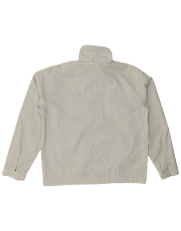 Damska kurtka dresowa ADIDAS UK 14, duża, turkusowa, poliester