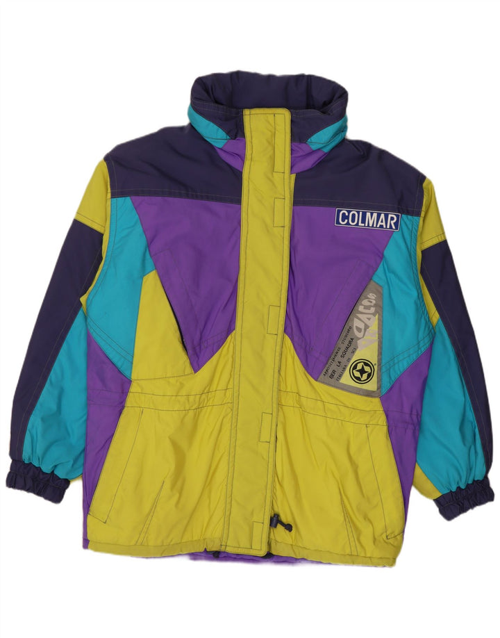 Damska kurtka narciarska COLMAR Oversized Graphic IT 46, duża, wielokolorowa