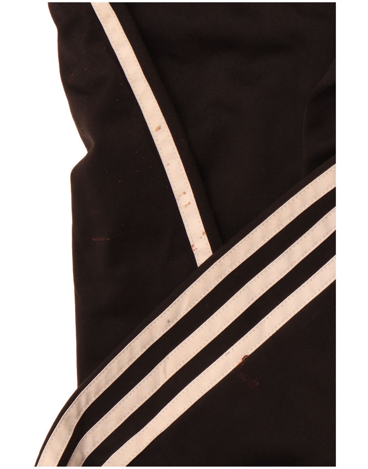 ADIDAS Mens Tracksuit Trousers Joggers UK 40/42 Medium Black Polyester