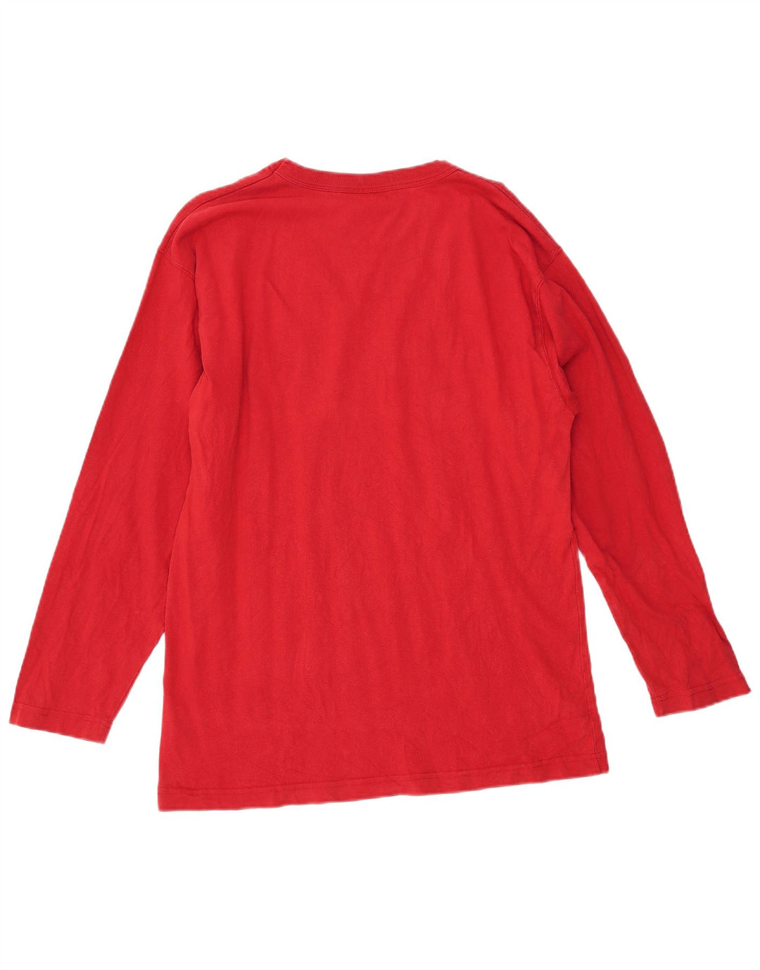 Męski top graficzny Champion z długim rękawem, duży, czerwony