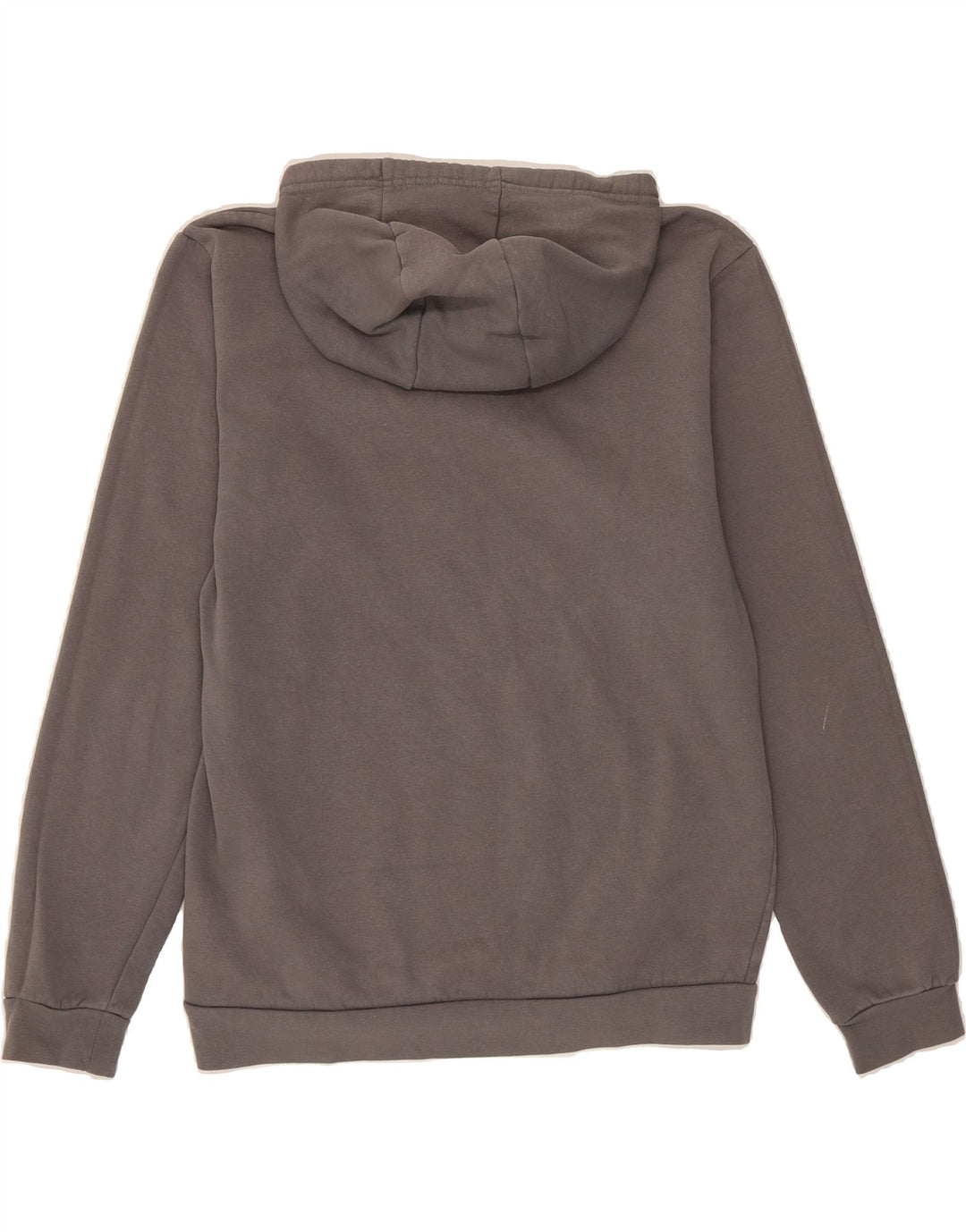 ADIDAS Mens Hoodie Jumper Medium Grey Cotton Vintage Adidas and Second-Hand Adidas from Messina Hembry 