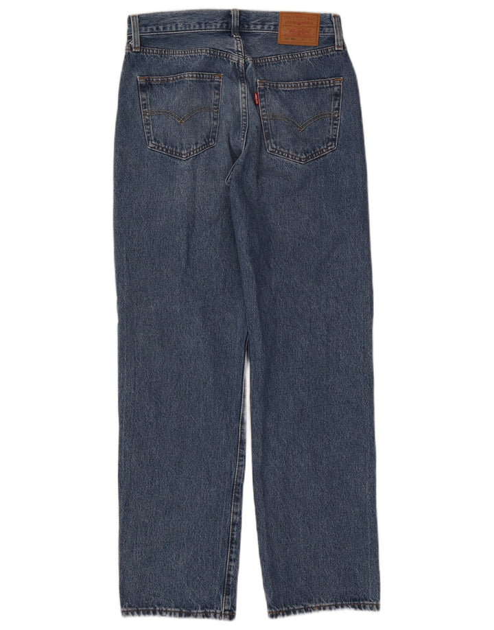 Damskie proste dżinsy Levi's W27 L30 Niebieskie bawełniane, lata 90-te