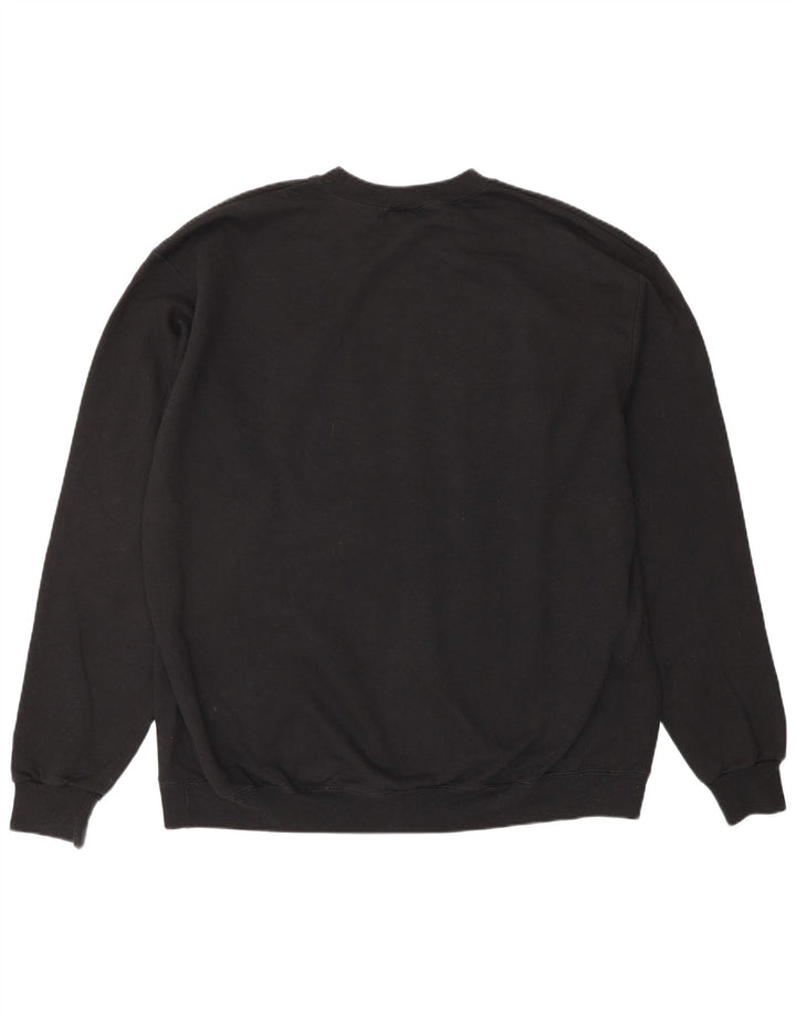 CHAMPION Mens VCU Rams Graphic Sweatshirt Jumper XL Black Cotton