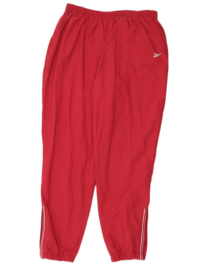 Męskie spodnie dresowe REEBOK Joggers 2XL Czerwony nylon