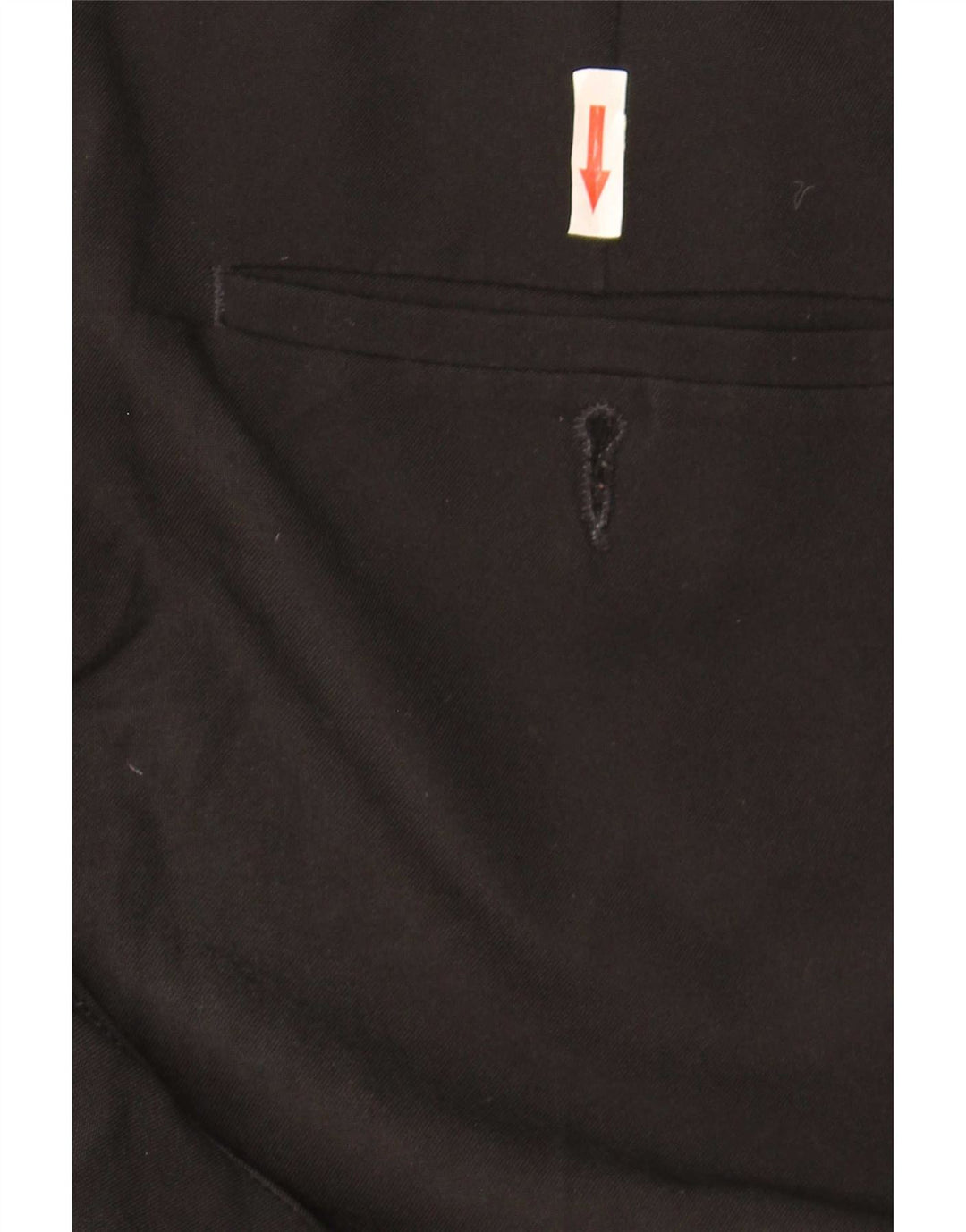 Męskie spodnie Chino Marks & Spencer W34 L33 Czarny poliester