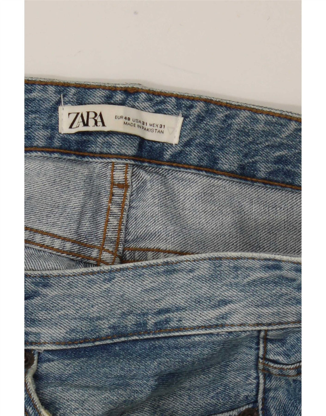 Męskie jeansy slim fit Zara EU 40 Medium W31 L30 Niebieskie