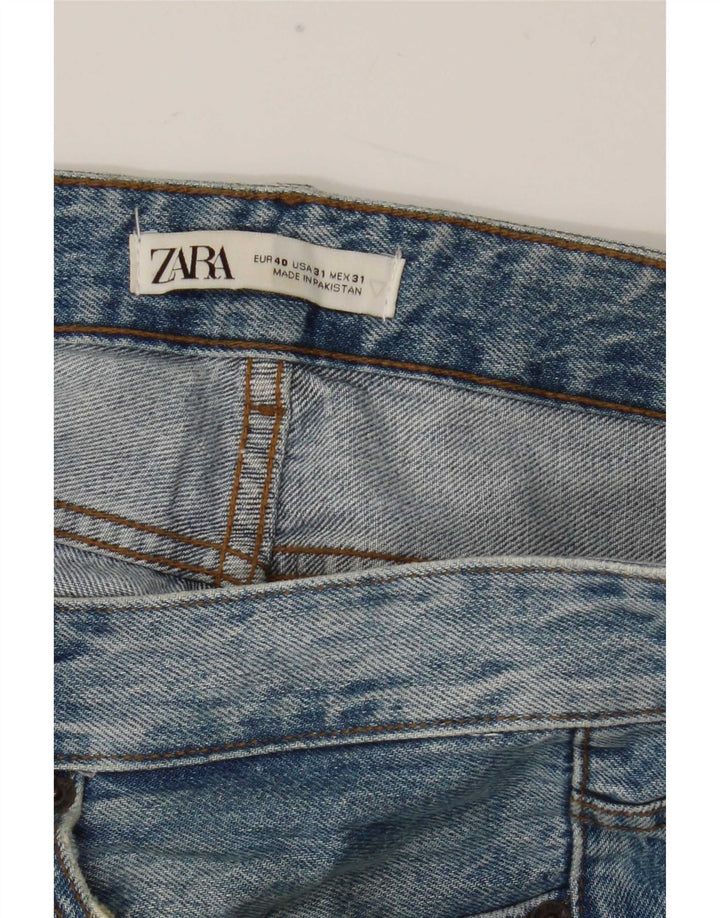 Męskie jeansy slim fit Zara EU 40 Medium W31 L30 Niebieskie