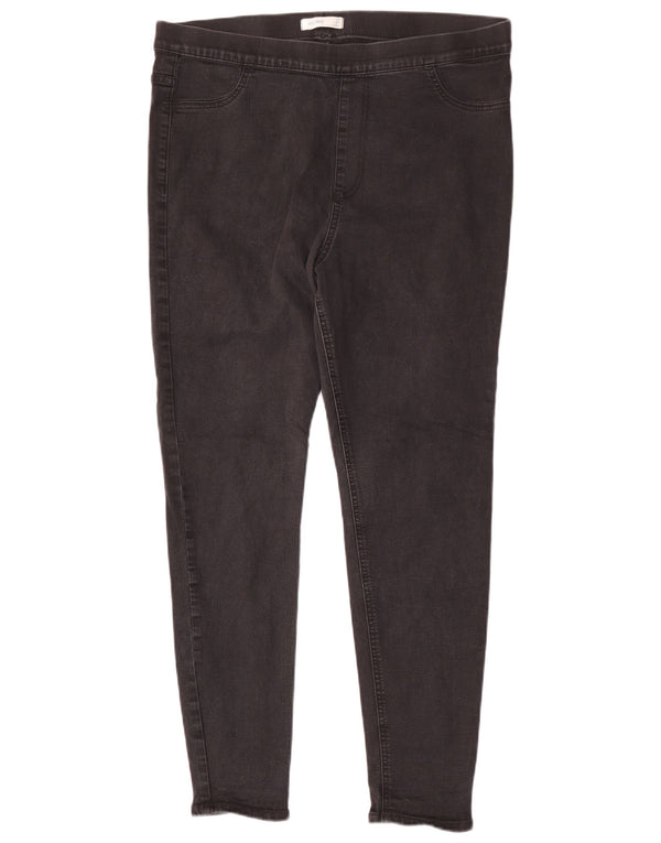 Marks & Spencer Womens Jegging Skinny Jeans UK 18 XL W36 L29 Black Cotton