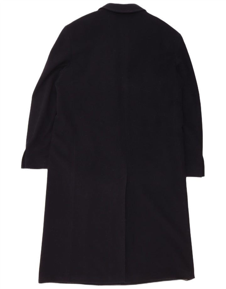 Bugatti Męski dwurzędowy płaszcz EU 54 2XL Granatowa wełna