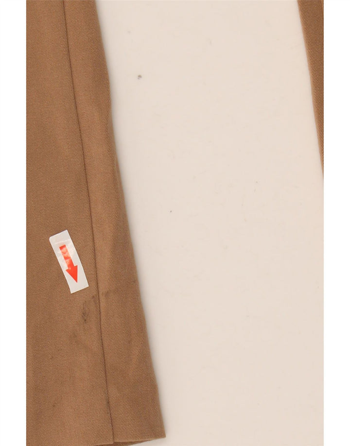 Spodnie damskie Marks & Spencer Slim Chino UK 12 Medium W32 L33 Brązowe