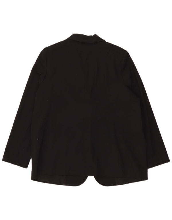 Marks & Spencer Damska marynarka oversize zapinana na 1 guzik, UK 18 XL, czarna