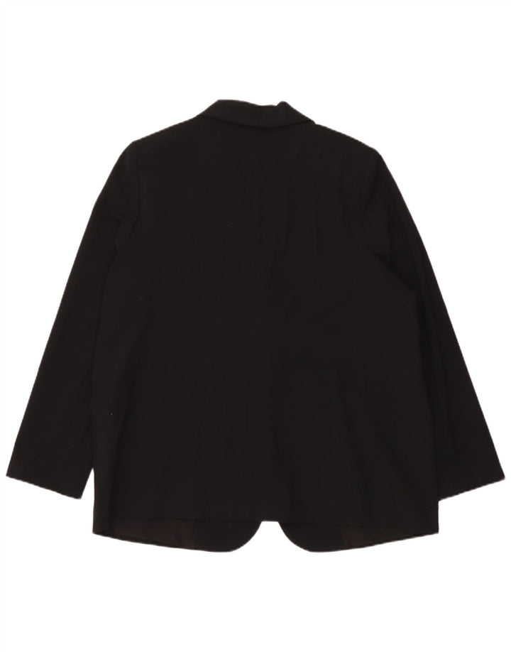 Marks & Spencer Damska marynarka oversize zapinana na 1 guzik, UK 18 XL, czarna