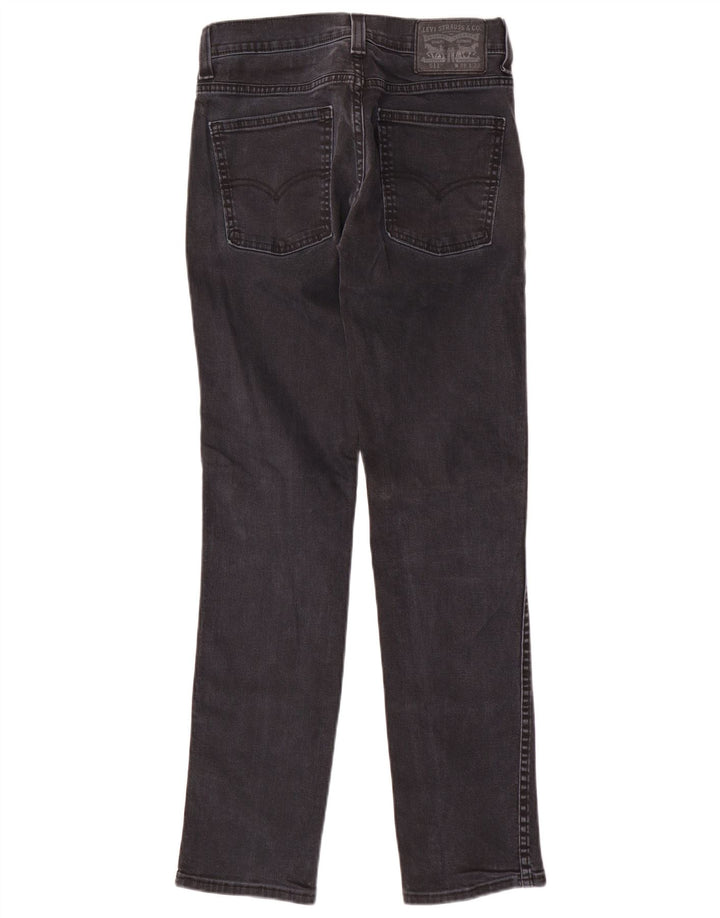 Damskie jeansy Levi's 511 Slim W28 L32 Szara bawełna