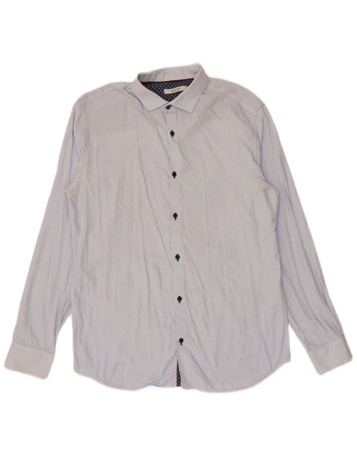 Koszula męska Jack & Jones, rozmiar 42, duża, niebieska, bawełniana krata