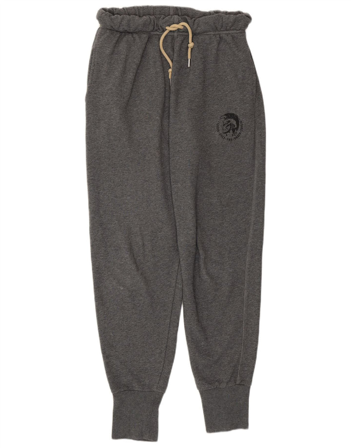 Damskie spodnie dresowe DIESEL Joggers UK 12 Średnioszary, bawełniany