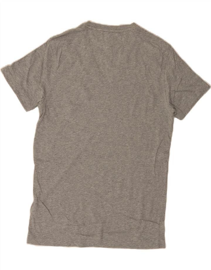 TOMMY HILFIGER Mens T-Shirt Top Small Grey Cotton Vintage Tommy Hilfiger and Second-Hand Tommy Hilfiger from Messina Hembry 