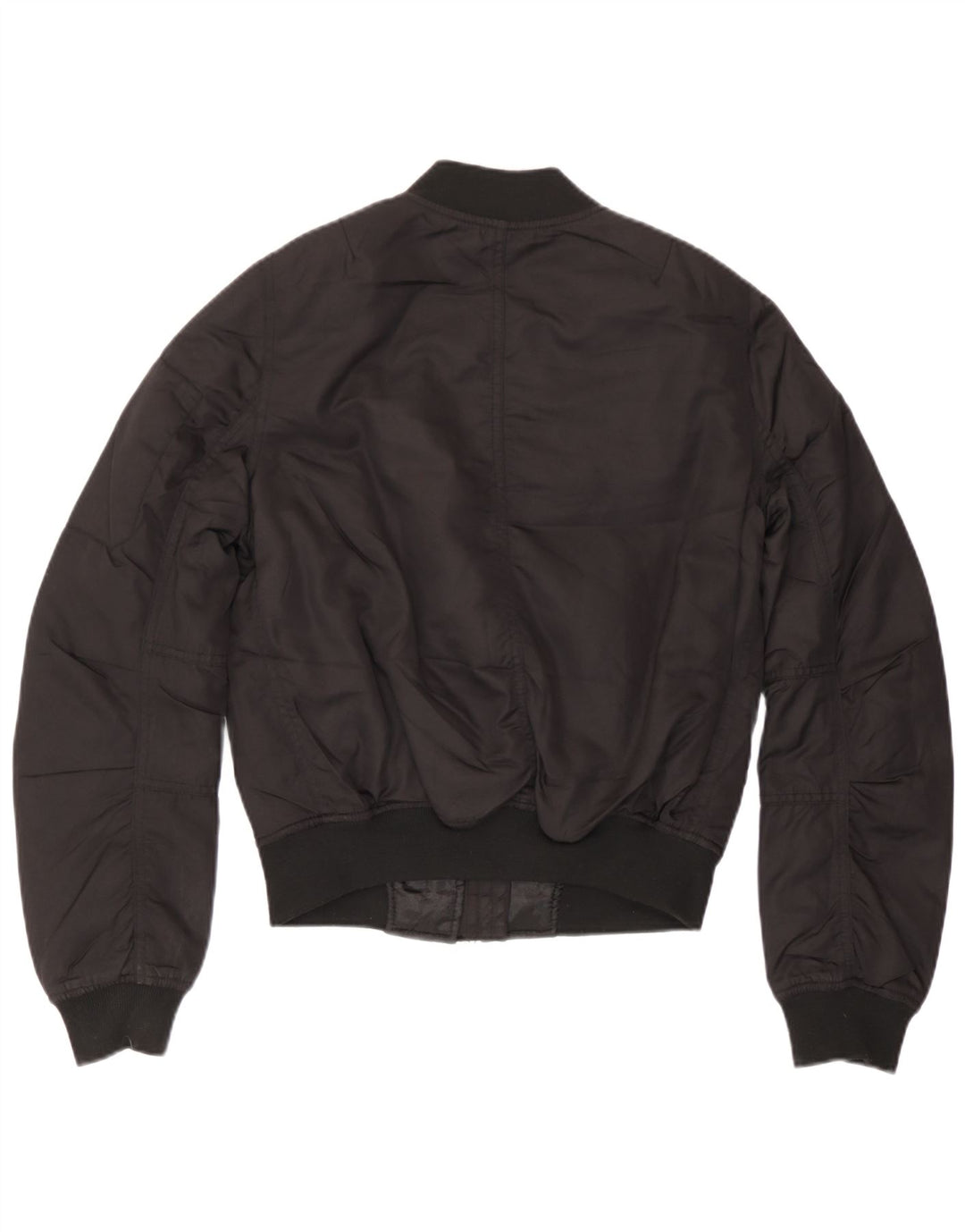 Damska kurtka bomberka oversize Topshop UK 6 XS, czarna, poliester
