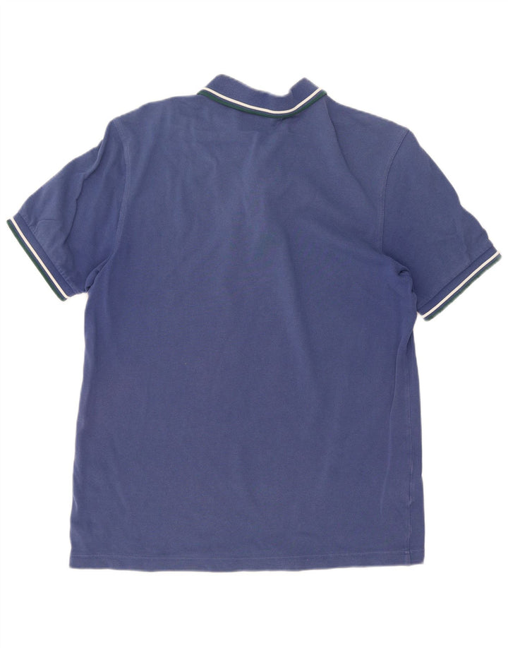 Męska koszulka polo Fred Perry, duża, niebieska, bawełniana w paski