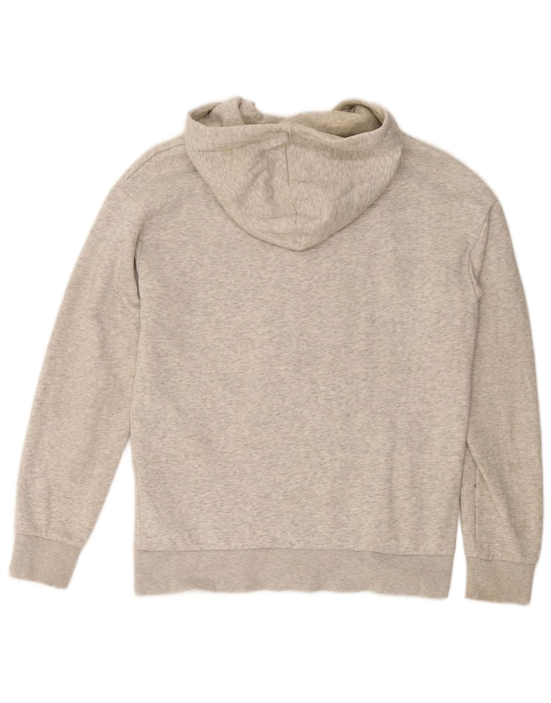 Męski sweter z kapturem i zamkiem JACK & JONES Średnioszary, bawełniany w plamki