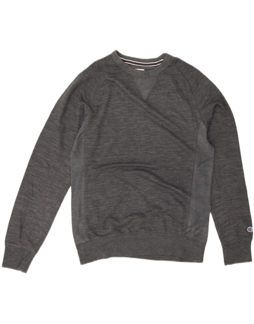 Sweter męski Champion, średnioszary, bawełniany w cętki