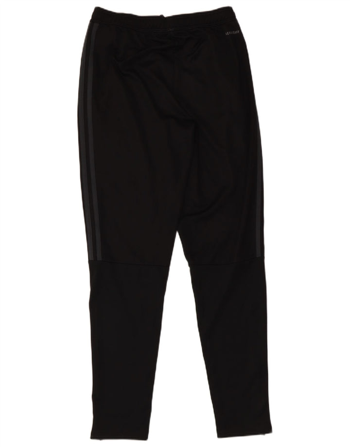 Męskie spodnie dresowe ADIDAS Aeroready, małe, czarne, poliestrowe