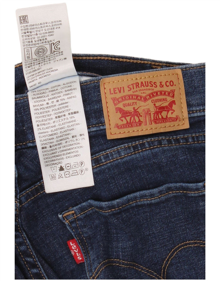 Męskie jeansowe bermudy LEVI'S W28 Small, niebieskie, bawełniane