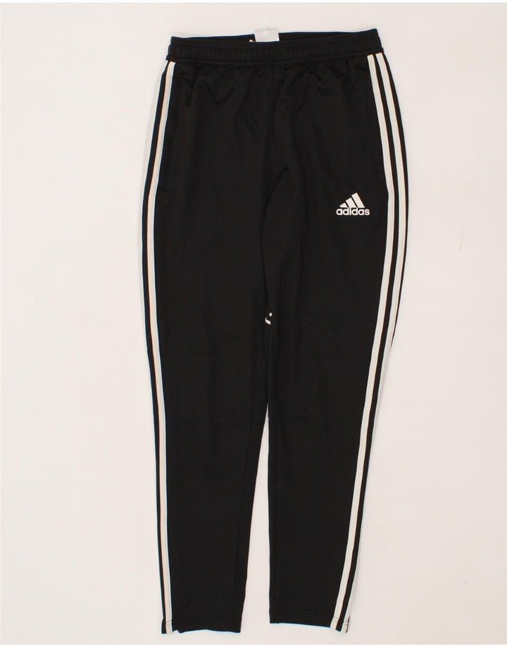 ADIDAS Mens Tracksuit Trousers Small  Black Polyester Vintage Adidas and Second-Hand Adidas from Messina Hembry 