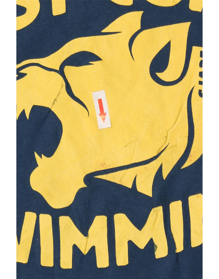 Męski T-shirt z grafiką Levi's, średni, granatowy, bawełniany