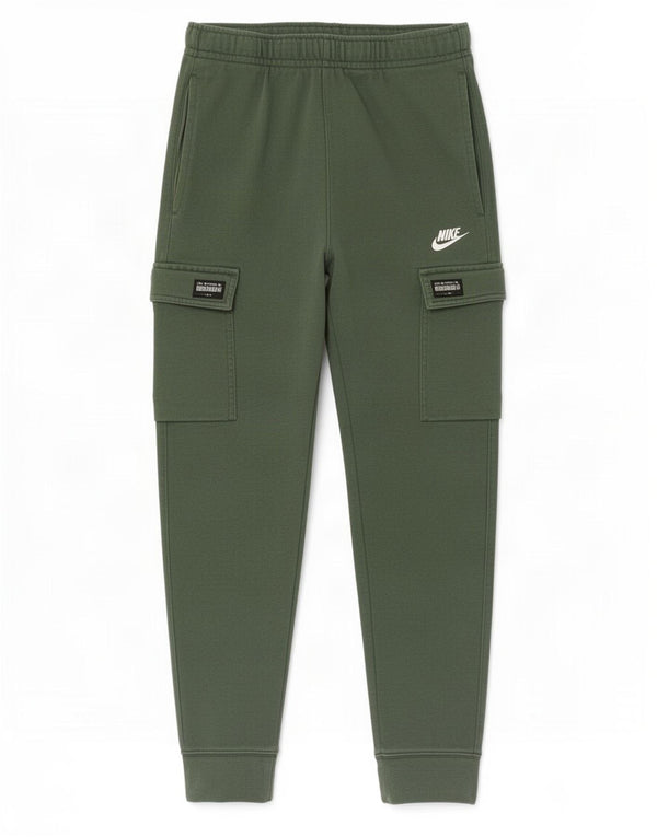 Męskie spodnie dresowe Nike Cargo, małe, zielone